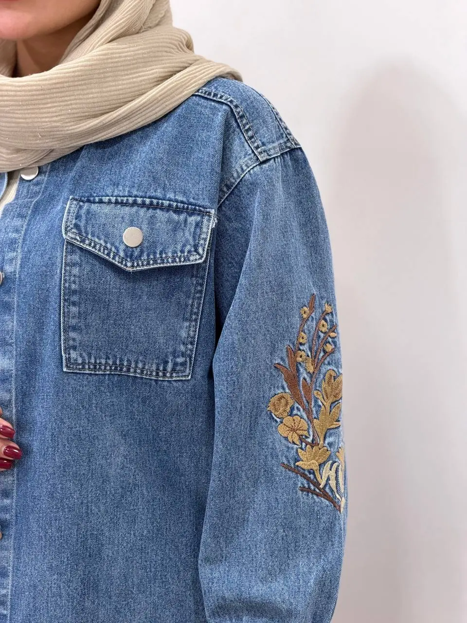 کت جین گلدوزی آیسو نادیا